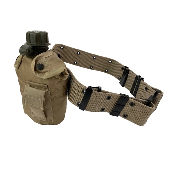 Other - Military Canteen, Pouch and Canvas Belt
